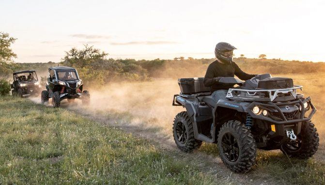 Can Am ATVs UTVs